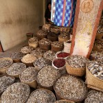 Bazar w Imphalu, suszone ryby