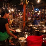 Restauracja na bazarze w Imphalu