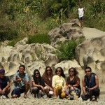 Chhura / Saphao stones, wszyscy pozuja