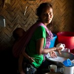 Lorrain Ville, pani w kuchni