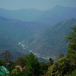 Widok z Lorrain Ville na rzeke