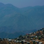 Saiha, widok z hotelu