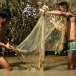 Lungbun, lowimy ryby