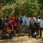 Lungbun, przy grobie pradziadka