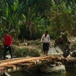 Lungbun, rzeka Kolodyne i ostatnie poprawki mostu przed przejazdem ich ekscelencji
